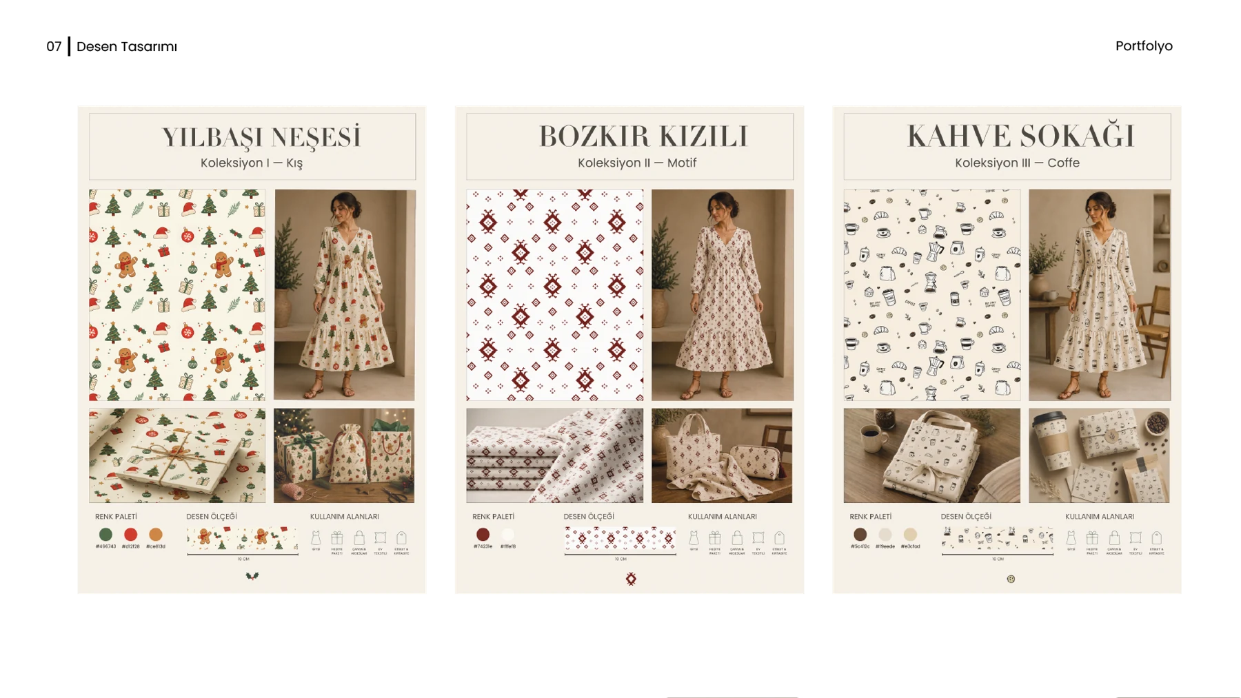 Metin Terleç — desen çalışması, sunum 1
